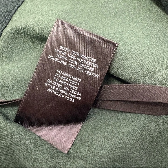 Sunday Best By Aritzia Women’s XS Emerald Green Ruffle Wrap Skirt Flattering All - Picture 8 of 10